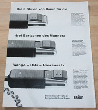 Werbung Braun micron vario 3