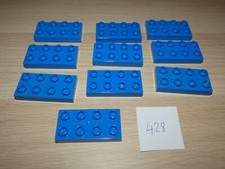Lego Duplo 8er 2x4 flach blau