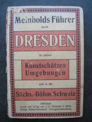 Meinholds führer dresden mit - dresden,