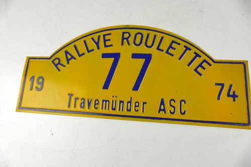 Rallye schilder blechschild - schilder,