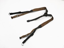 #11/ Wehrmacht Y-Riemen Leder Koppeltragegestell Filmrequisite