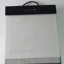 JAB Anstoetz Stoffmusterbuch 32x38cm Trendy Chenille Alb-1889