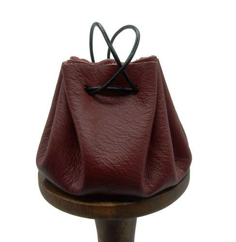 Lederbeutel handtasche 8x6 5cm - lederbeutel, 8x6,5cm