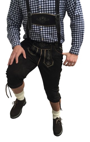 Trachtenlederhose herren - trachtenlederhose,