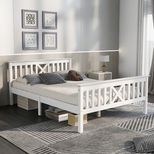 Holzbett doppelbett aus - holzbett,