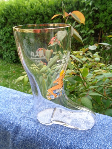 Bier glas stiefel bierglas - glas,