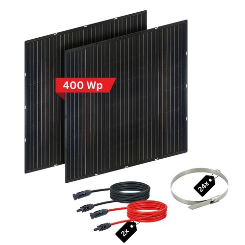 Solarmodul 2er set slim - 2er, slim-line