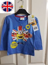 minions mädchen langarmshirt