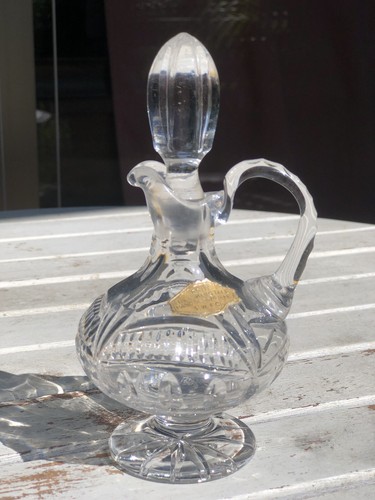 Vintage bleikristall karaffe - vintage,