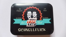Rema Tiptop 2Rad Flickzeug Set TT02 in Nostalgie-Blechdose, Retro Design, OVP