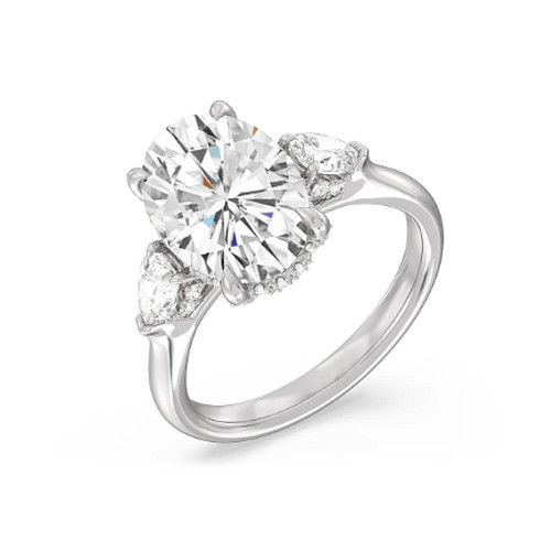 Platin verlobungsring diamant - platin,
