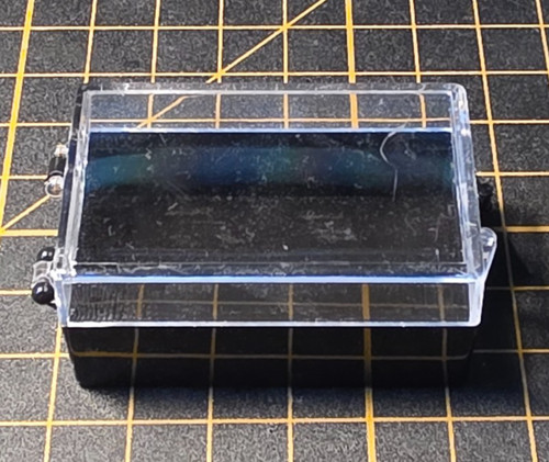 Kunststoffdose schwarz mit - 5x,