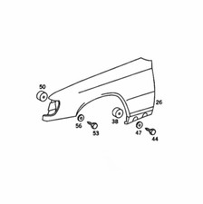 Ausstellkit W124 Mercedes-Benz / AMG Nachbau HWA1248800197