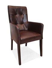 Echtleder Esszimmerstühle