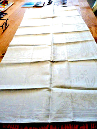 Antikes küchentuch mit - küchentuch,