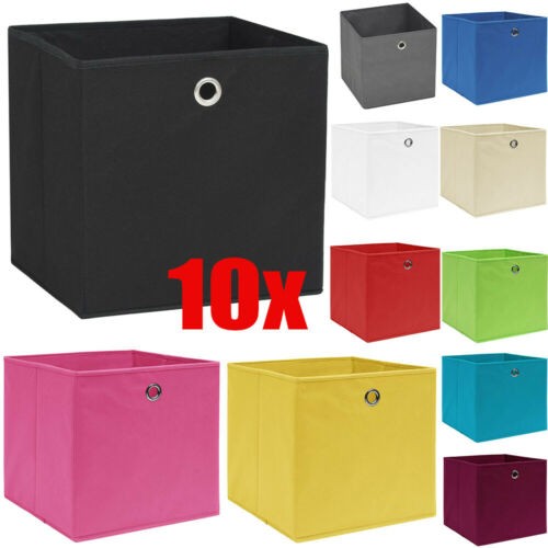 10x aufbewahrungsbox faltbox - 10x,