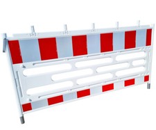 Euro-Schrankenzaun Bauzaun Mobilzaun Baustellenzaun Absperrzaun 200x100x5cm