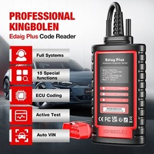 2025 KINGBOLEN Ediag Plus OBD2 Scanner Code Reader Diagnosegerät ECU Codierung