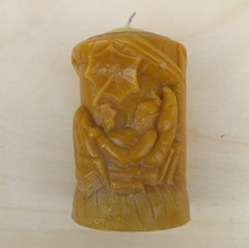 Stumpenkerze, Reliefkerze