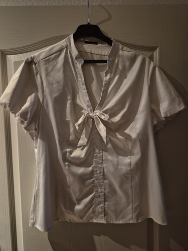 Bluse satin schleife jose - bluse,