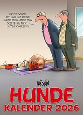 Uli Stein Hundekalender  Monatskalender  2026 Humorkalender