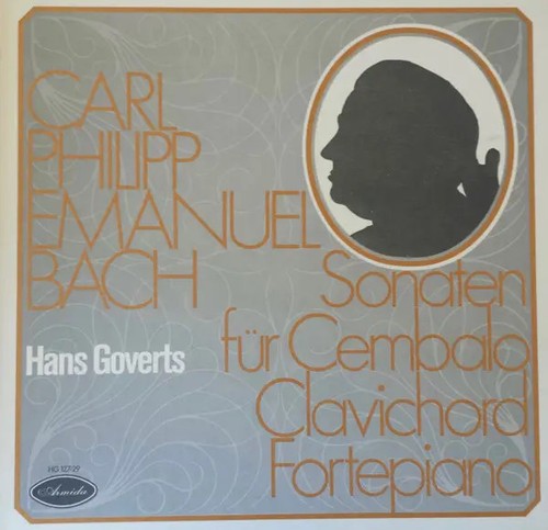 Box e bach sonaten - lp-box, p.