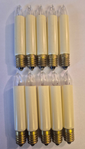 10x kleinschaftkerzen 23v - kleinschaftkerzen, 3w