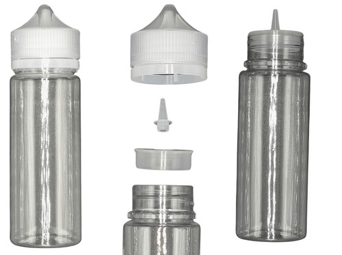 Wide mouth bottle 120ml pet - mouth,