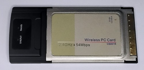 Card cardbus wlan adapter - pc-card,