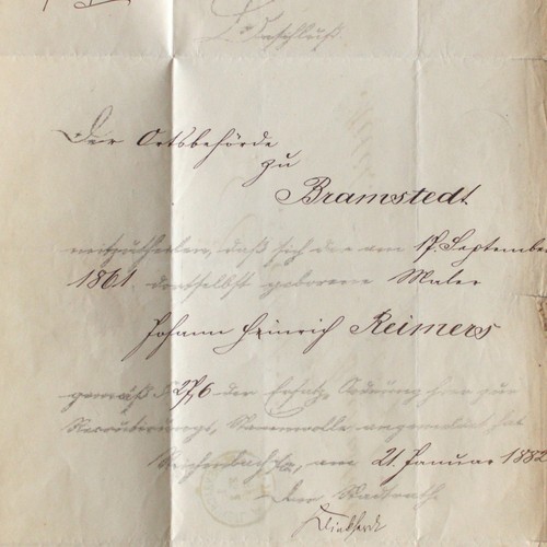 Beschluss rekrutierung 1882 - rekrutierung,