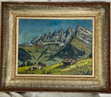 Ölgemälde Les Dents du Midi