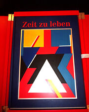 1997 Künstlerbuch Otto Herbert Hajek Zeit zu Leben signiert nummeriert a1