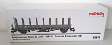 Märklin 58815 Rungenwagen Rmms 33 Ulm Spur 1 Leerkarton mit Styropor Einlage