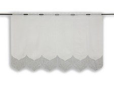 Scheibengardine Hirsch Herz