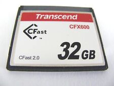 32GB CFast Card 2.0  CFX600 ( 32 GB CFast 2.0 Karte ) TRANSCEND gebraucht