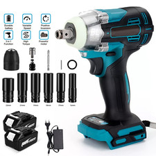 800Nm Akku Schlagschrauber Akkuschrauber Ratschen Schrauber 2 Akkus Für Makita