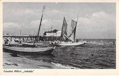 Ahlbeck fischerboote - ahlbeck, ak,