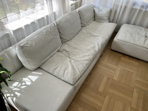 Echt leder sofa sitzer mit - echt-leder,