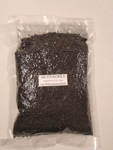 850g aktivkohle granulat - aktivkohle, aus