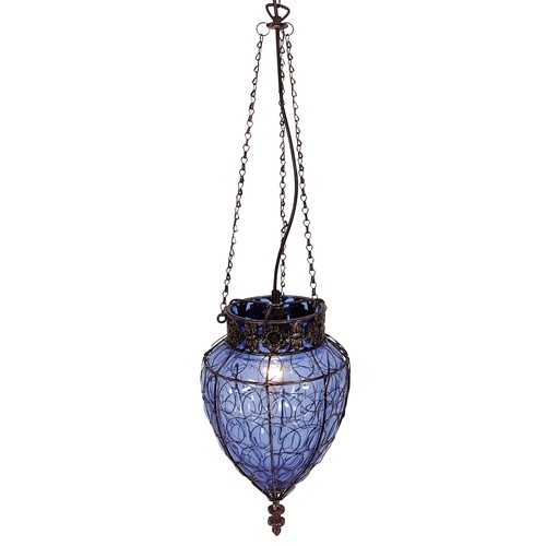 Glas pendelleuchte orient - glas-/pendelleuchte, "orient"
