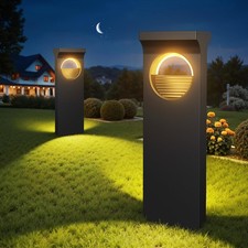 2 Stück LED Solarlampen für