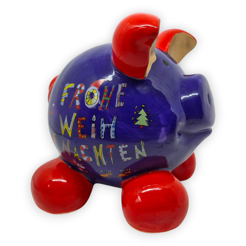 Sparschwein frohe weihnachten - frohe,