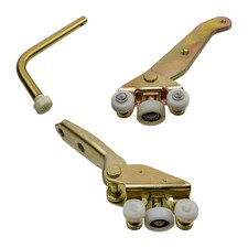 Rollenführung Set Schiebetür rechts für VW T4 Transporter Multivan Türscharnier