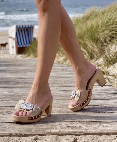 Miu damen clogs holz - miu,