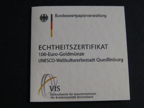 Zertifikat für