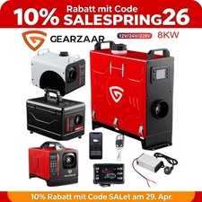 12V 230V 8KW Standheizung