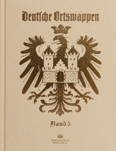 Hupp deutsche ortswappen 5 - ortswappen, bd.