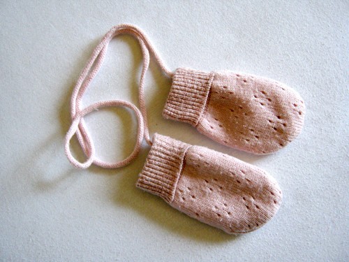 Baby strickhandschuhe innen - baby,