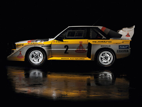 Audi quattro gruppe rallye - audi,