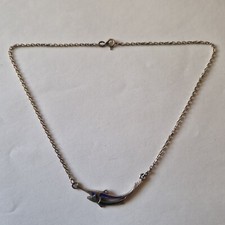 925 Silber emaille Collier